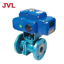 JVL insulation Corrosion-resistant Electric fluorine lined ball valve